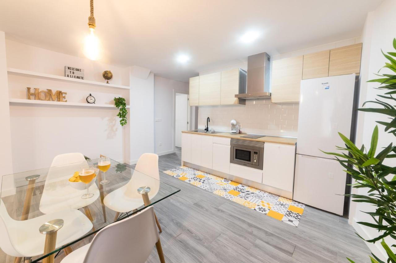 Moonkey - Apartamento Mediterraneo Con Jacuzzi Y Luz Natural Alicante Buitenkant foto
